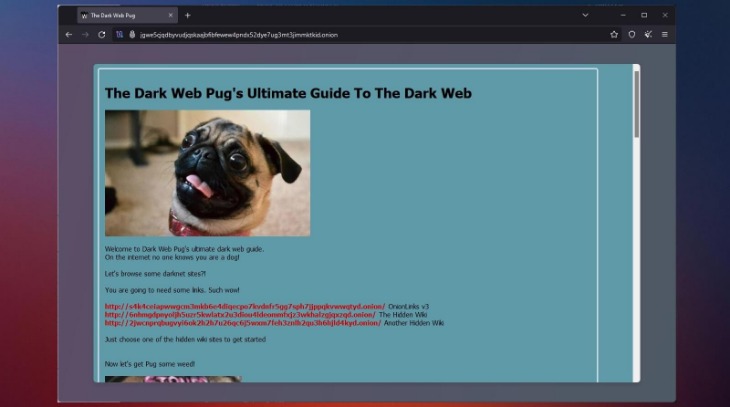 how can i access dark web