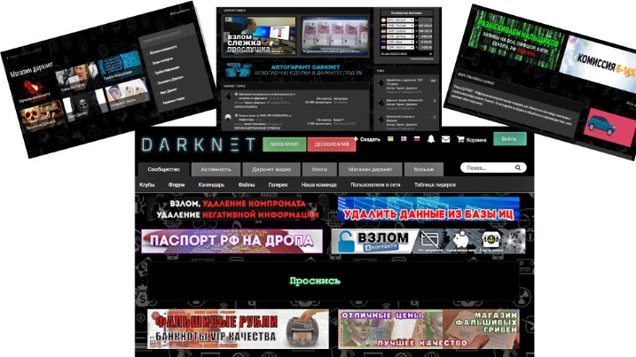 how do cybercriminals use darknet markets